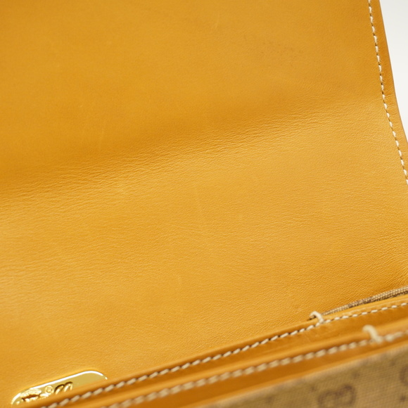 [3zc3396]Auth Gucci Shoulder Bag Micro GG 001 406 1780 Beige Gold metal - Picture 10 of 12